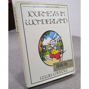 Journeys In Wonderland Lewis Carroll Galley Press Edition Large Print 1988 HC